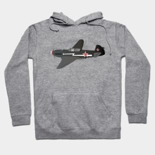 Soviet Yak-3 WW2 Fighter Aircraft Hoodie